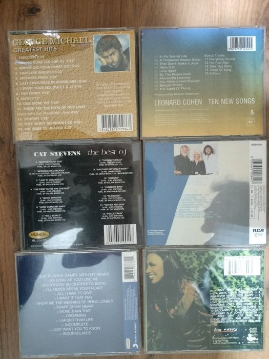 Płyty CD X 6 Ładne