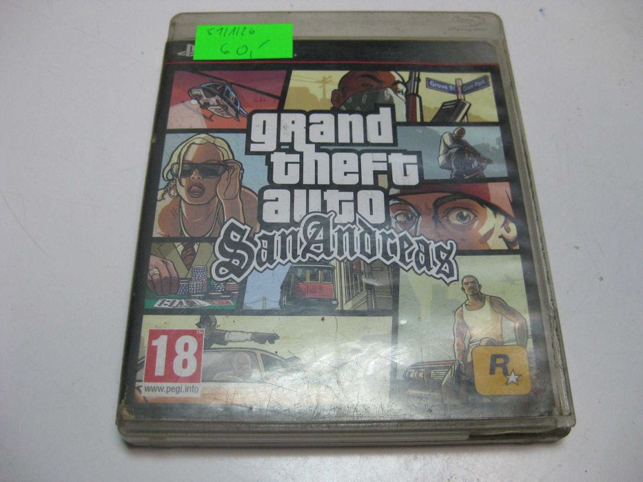 Gra na PS3 PlayStation 3 GTA San Andreas