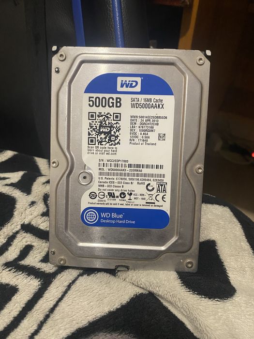 Western Digital Blue 500GB - Купить электронику - Цены на OLX.ua