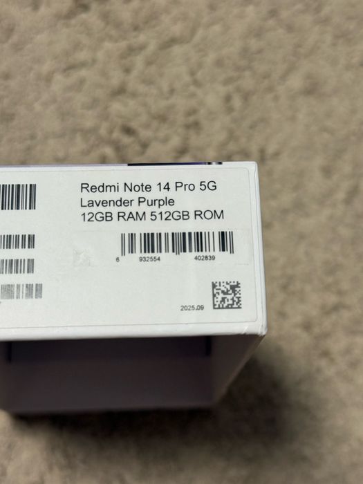 Смартфон Xiaomi Redmi Note 14 Pro 5G 12/512GB