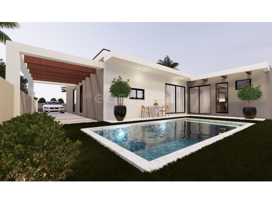 New Construction, Single-Storey Residence with Swimming Pool in Fernão Ferro