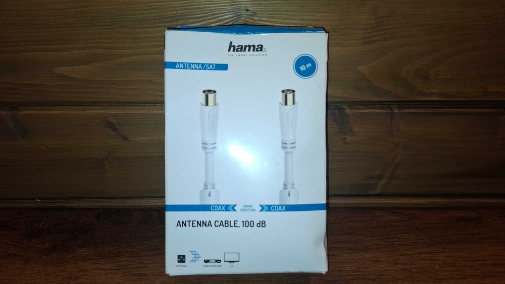 Kabel Antenowy - HAMA - 10 metrów