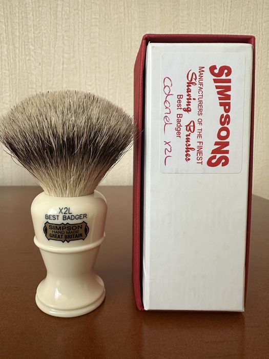 Помазок для гоління Simpson Colonel X2L Best Badger