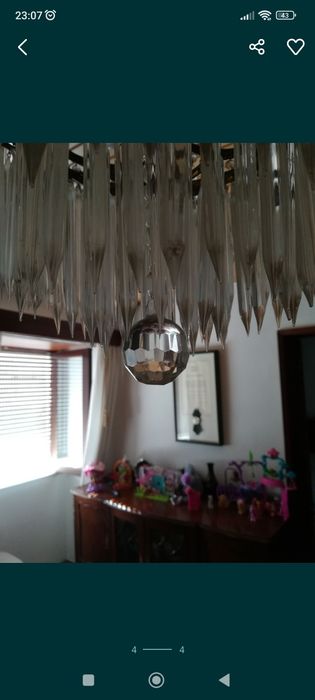 Oportunidade: Aparador + Espelho + OFERTA candeeiro cristal