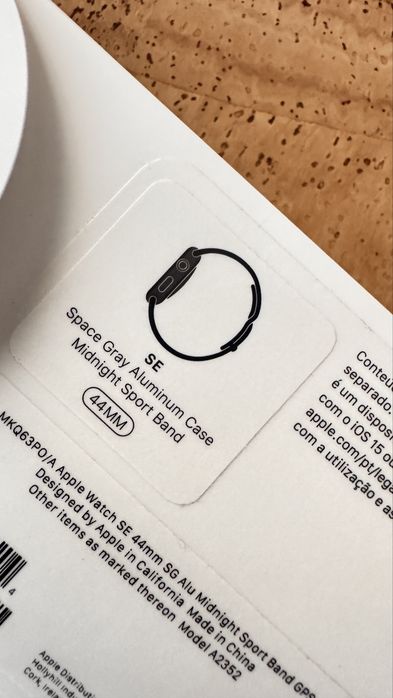 Iwatch SE 44mm preto