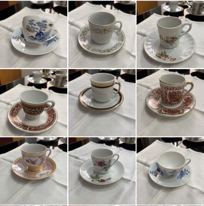 Chavena cafe antiga (chavenas coleção)