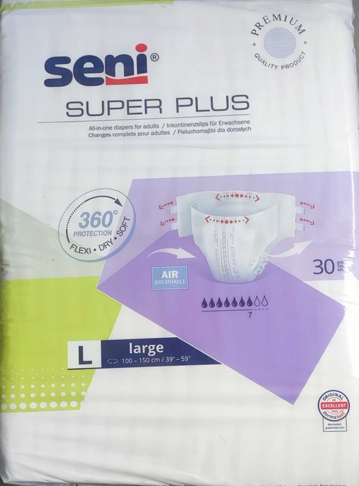 Pieluchomajtki Seni L