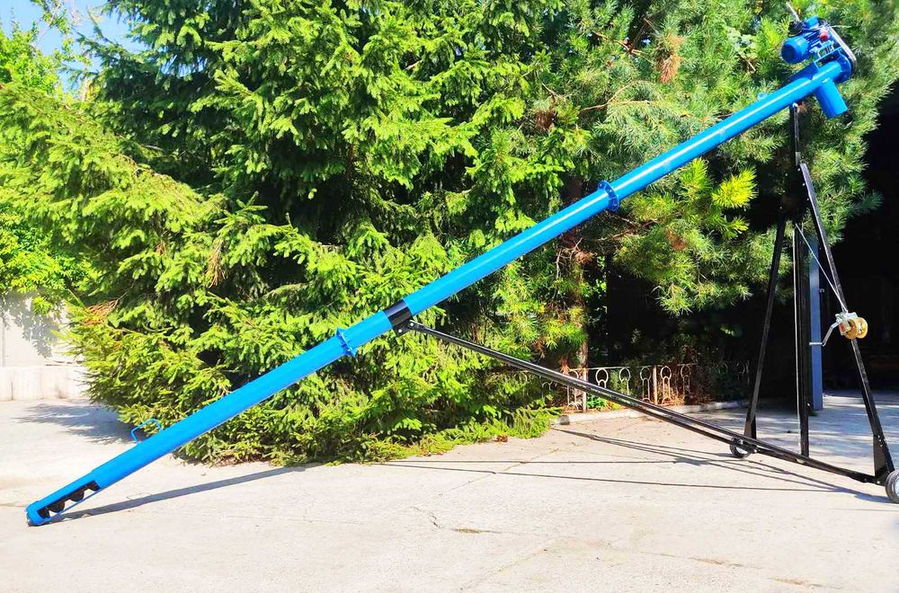 Шнековый погрузчик, транспортер. Конвеєр, підбирач. Шнек 133*6000*380