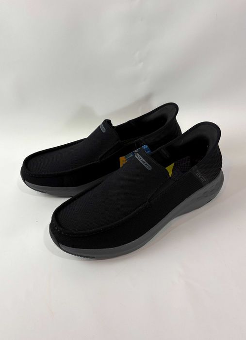 Чоловічі текстильні мокасини туфлі Skechers Parson 50.5 розмір