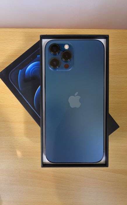 Apple iphone 12 Pro Max 256Gb Батарея 100%  SIM+eSIM 6.7 Neverlock Blue