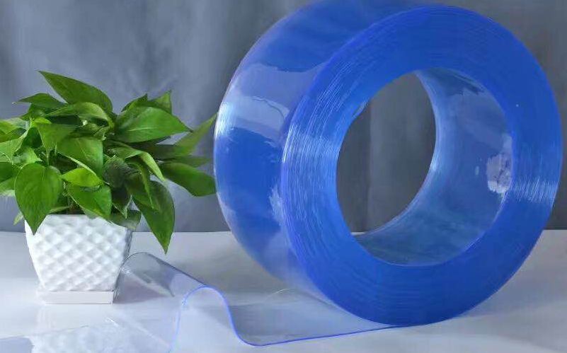 Лента для ПВХ завес прозрачная стандартная 200 мм * 2 мм 84грн