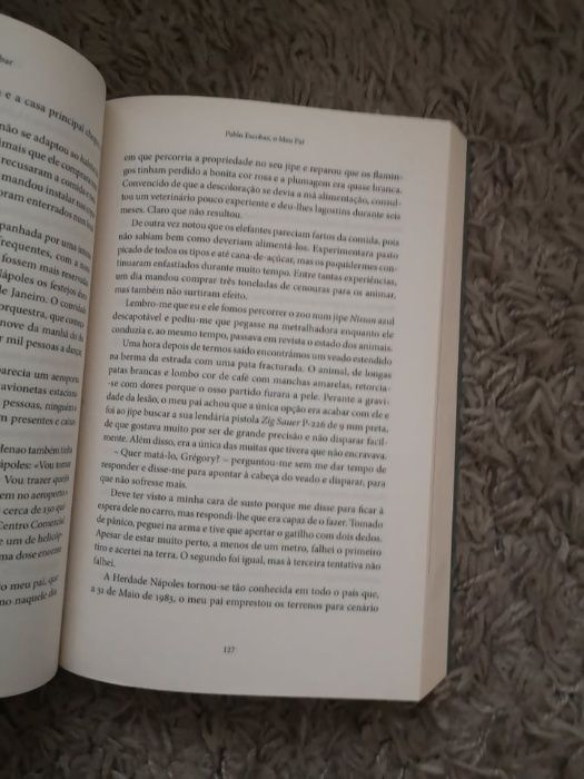 Livro Pablo Escobar - O Meu Pai