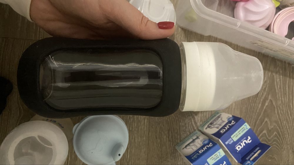 Szklane butelki do karmienia Eco Viking