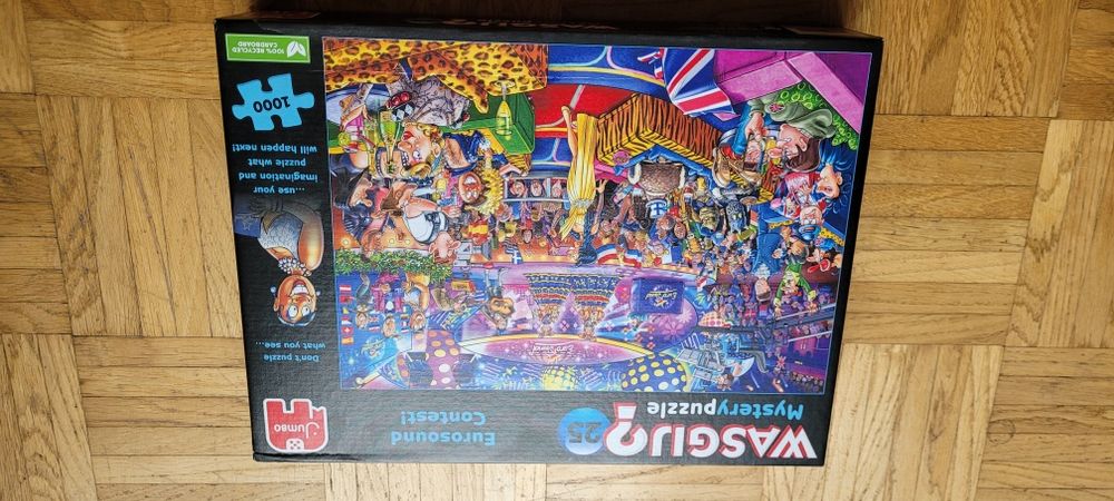 Puzzle Wasgij nr 25 KOMPLETNE