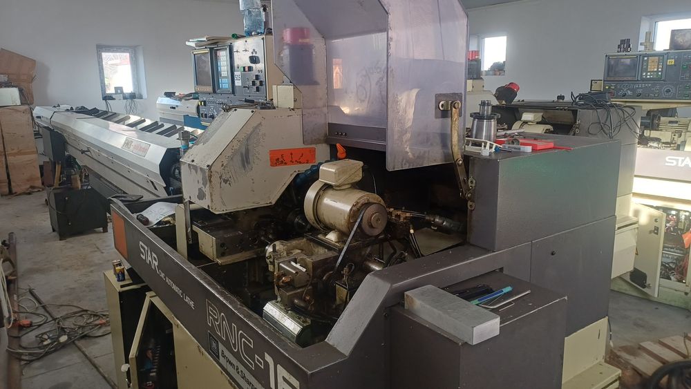 4x tokarka cnc Star RNC-16B, automat tokarski swiss