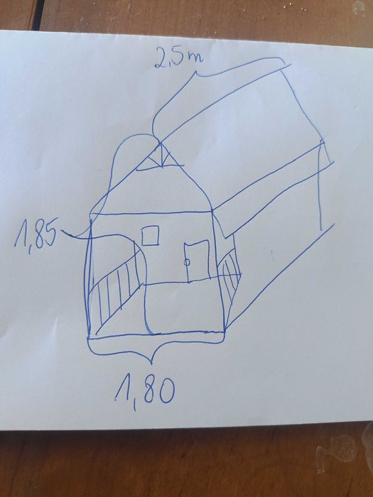 Sprzedam domek dla dzieci z wiatą lub bez