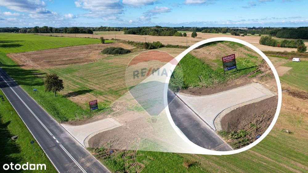 Atrakcyjne działki budowlane 900 m2 – Będzino