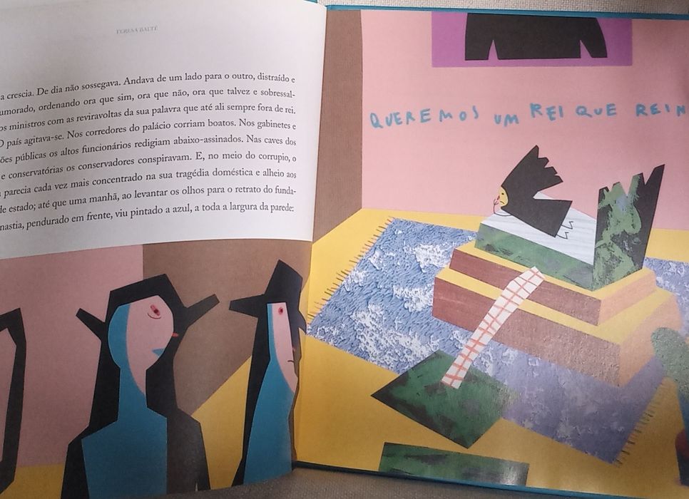 Livro infantil O país azul