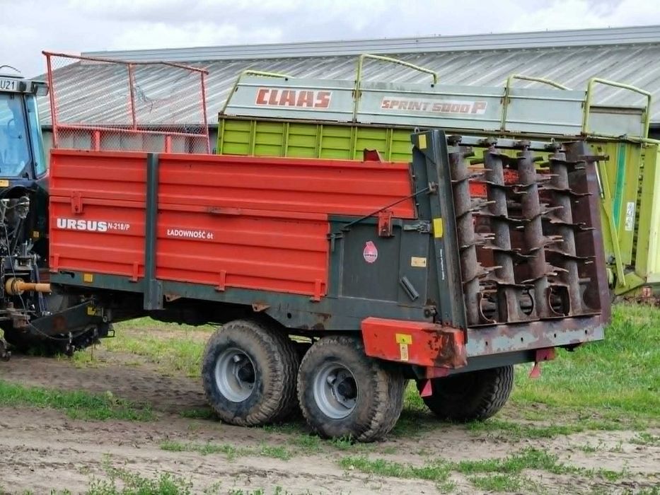 Rozrzutnik obornika URSUS N-218/P