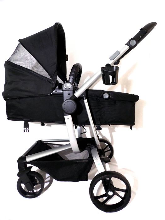 Conjunto de viagem ovo+alcofa+carrinho+base ISOFIX Babybuggz Revo 3in1