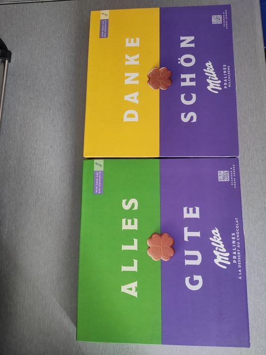 Nutella 4 kg / Praliny Lindt + 2 x Milka
