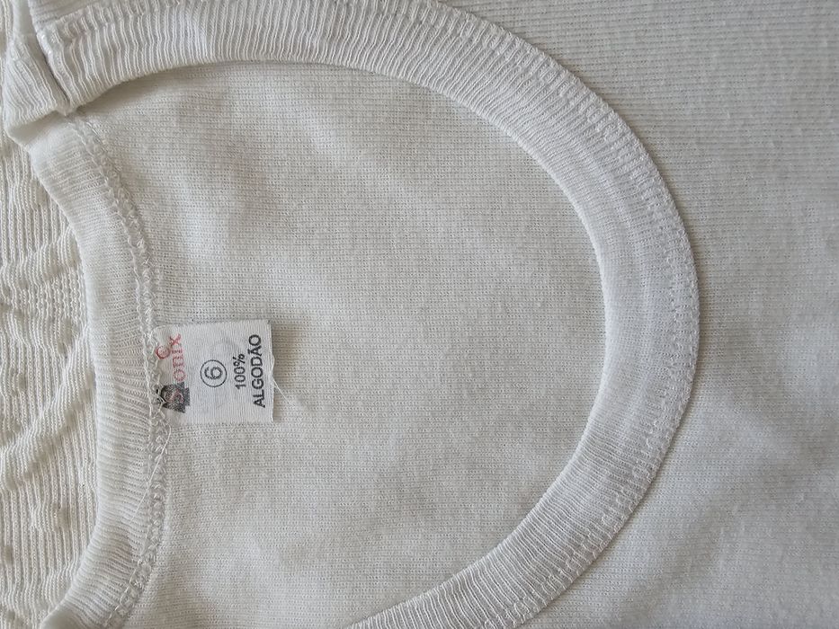 Camisolas interiores para menina