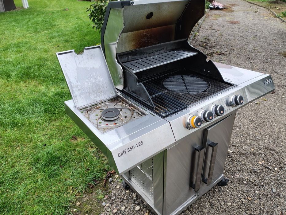 Grill gazowy z nierdzewki