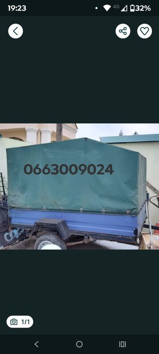 Прокат,оренда причепа.350гр.  Аренда..прицеп в оренду.прок