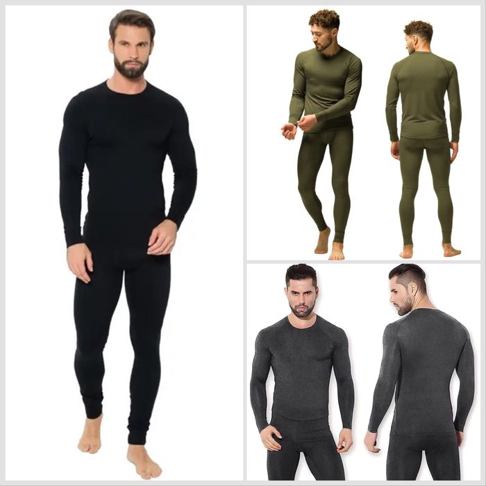 Мужское теплое термобелье на флисе/ Чоловіча тепла термобілизна на флі