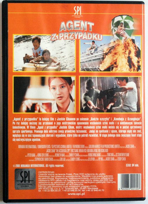 Agent Z Przypadku (Jackie Chan) 2VCD s.BDB