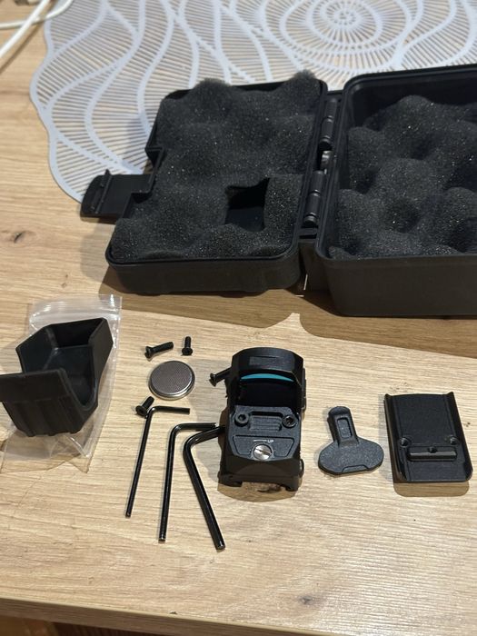 Kolimator Red Dot Sight 2MOA nowy zestaw montaż szyna