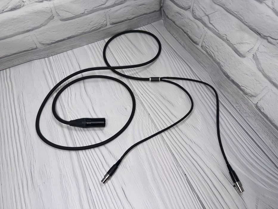 Кабель для навушників mini xlr to xlr(обмен/продажа)аудіокабель audeze