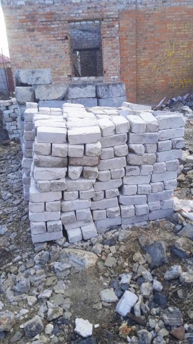 Кирпич б/у красный/огнеупорный/ белый/ серый