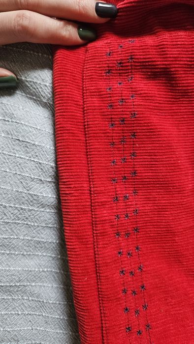 Torebka handmade sztruksowa Krishna