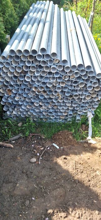 Sprzedam rury 2" (60mm/ 220 cm) ocynk