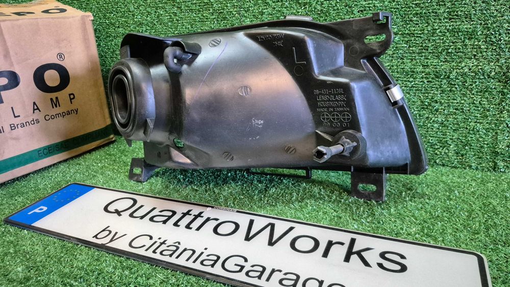Otica Farol Esquerdo Ford Transit 1995 a 2000 Ref. 431-1151L-LD-EM NOVO DEPO