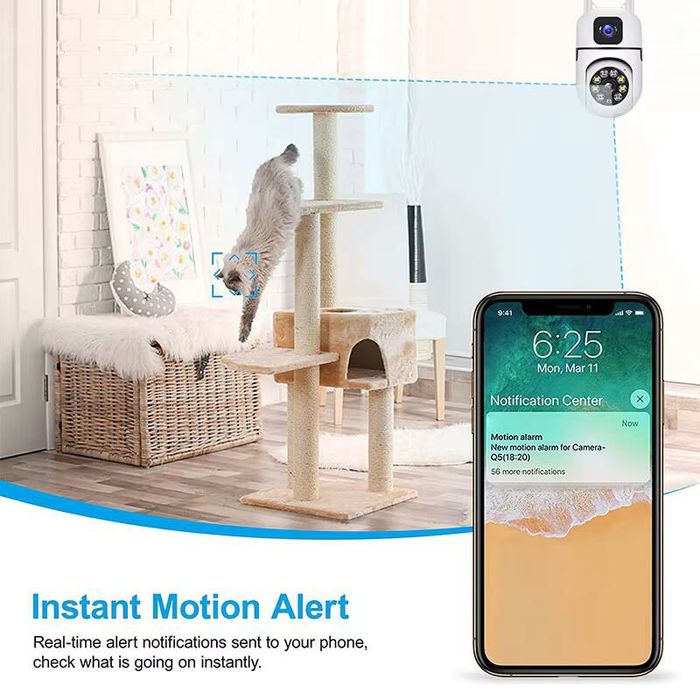 Камера наблюдения 8 МП, уличная камера наблюдения.