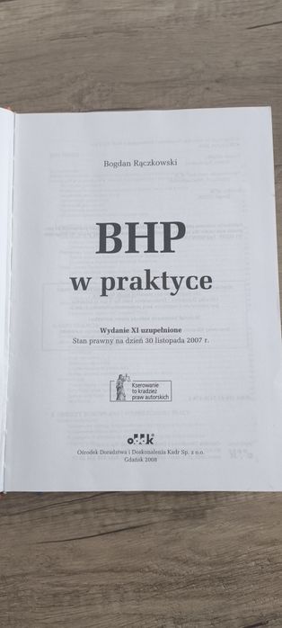 BHP w praktyce Bogdan Rączkowski