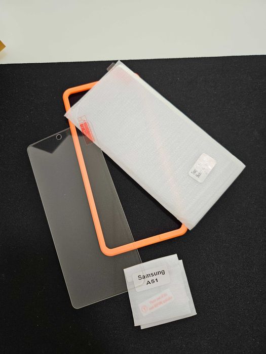 Película de vidro e protetor para Samsung Galaxy A51