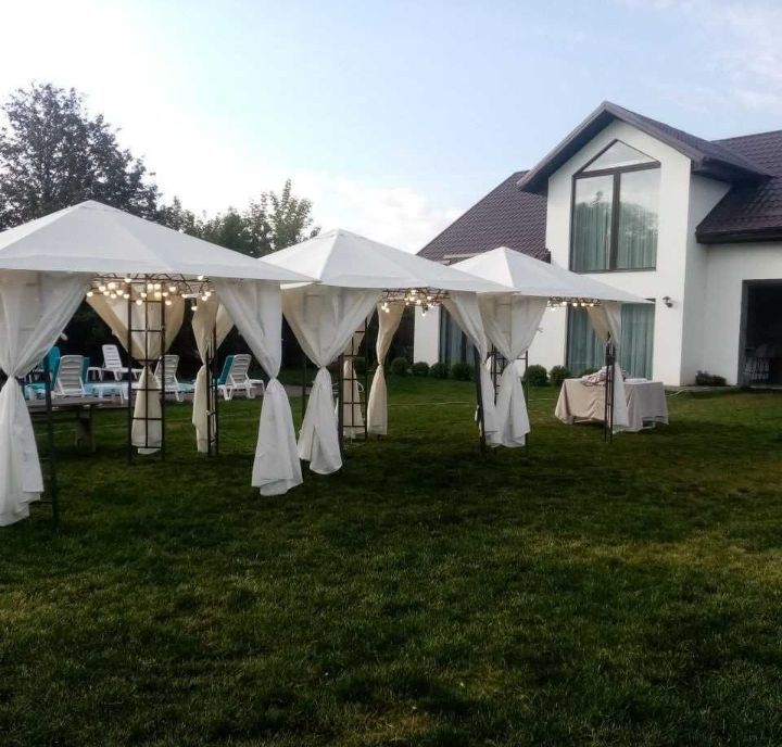 Аренда дома посуточно с большим бассейном и чаном.