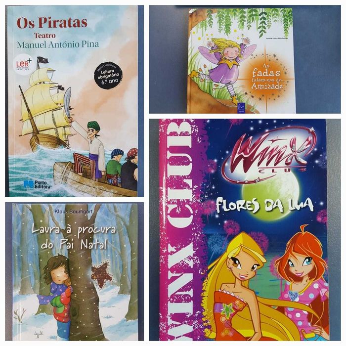 Livros a 6,50€ (portes incluídos Portugal)