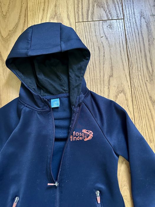 Bluza kurtka softshell 116/122 śliczna