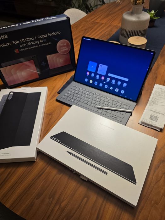 Samsung Tab S11 Ultra 256GB ESTREAR + Capa Teclado. Troca/Retoma. Fatura,garantia