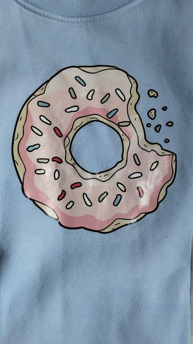 Pastelowa Bluza kawaii  anime Manga Cartoons rozmiar s