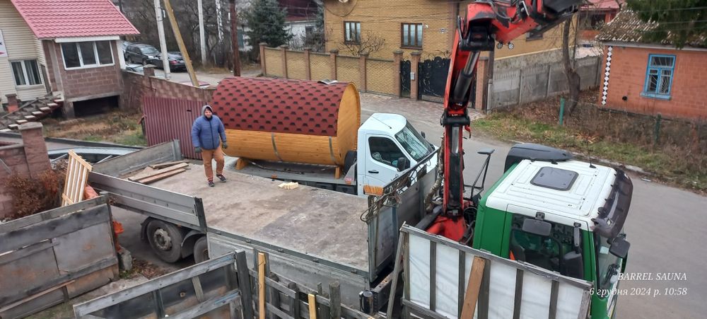 Баня Бочка під замовлення