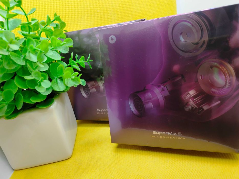 ‼️ Simgot SuperMix 5 - проводные гибридные наушники (1DD+2BA+1Pla+1BC)