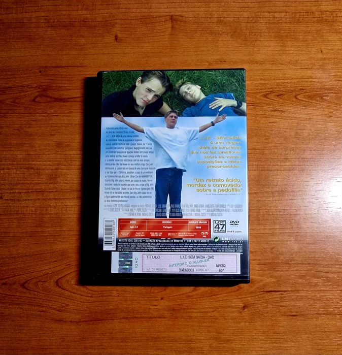 L.I.E. Sem Saída (2001) - Michael Cuesta (o aclamado e polémico filme)