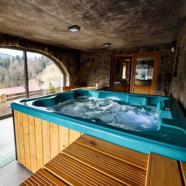 Wanna SPA - 6 os - podgrzewacz 3 kw- transport - raty 0% - lampa LED