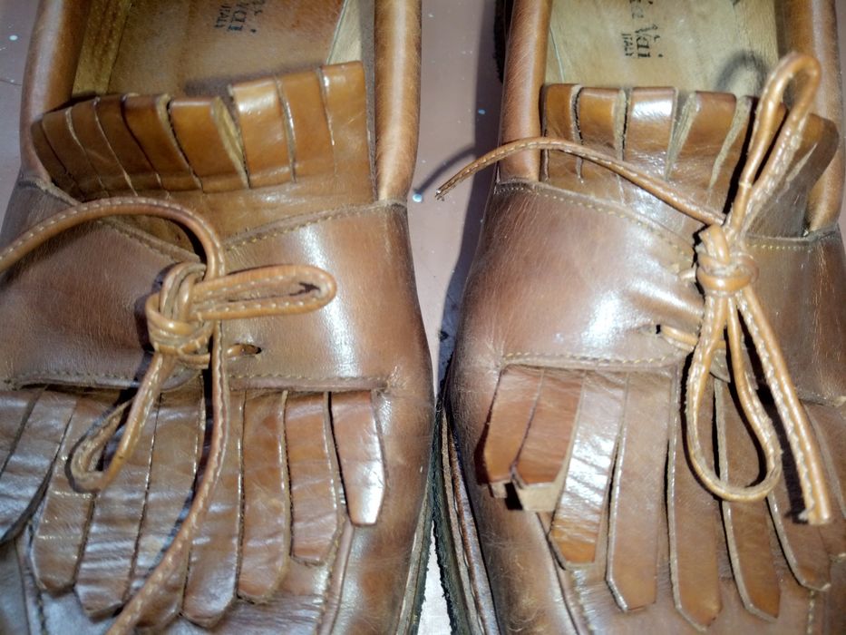 Женские туфли кожа.