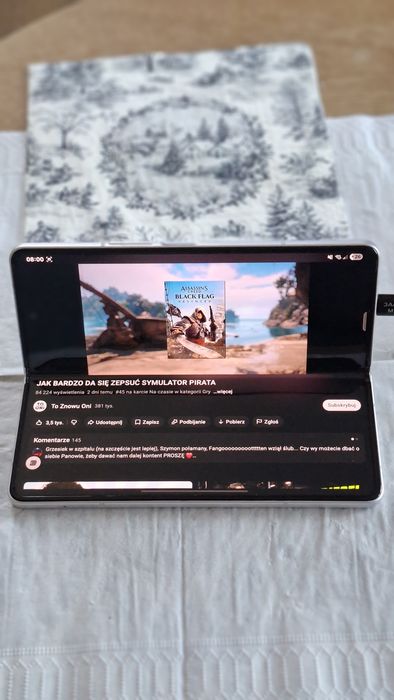 Smartfon Samsung Fold 3 12Ram 512GB Dysk